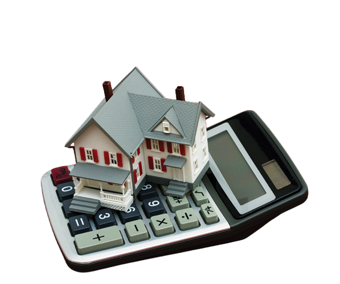 House on Calculator
